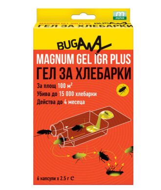 BugAway Магнум гел за хлебарки (15 гр) - 6бр.