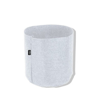 Root Tex Pot - Бяла саксия от геотекстил (кръгла)- 3,8л, 7,5 л,11,35л, 18,9 л, 26,5 л, 38 л.